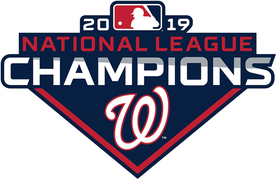 Washington Nationals 2019 Champion Logo vinyl decal